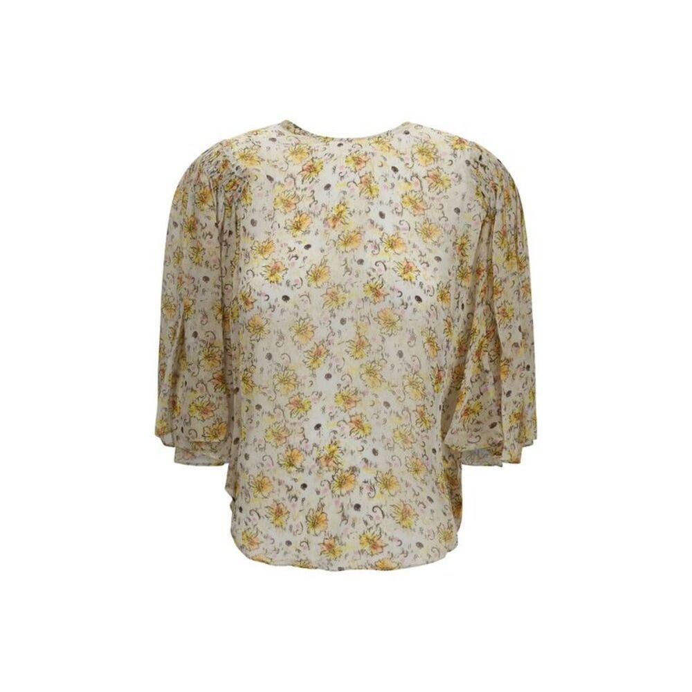 Isabel Marant Étoile Beige Viscose Women's Blouse